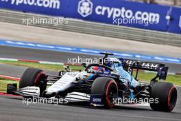 George Russell (GBR) Williams Racing FW43B. 08.10.2021 Formula 1 World Championship, Rd 16, Turkish Grand Prix, Istanbul, Turkey, Practice Day.