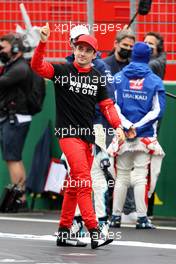 Charles Leclerc (MON) Ferrari on the grid. 10.10.2021. Formula 1 World Championship, Rd 16, Turkish Grand Prix, Istanbul, Turkey, Race Day.