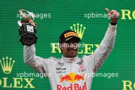 3rd place Sergio Perez (MEX) Red Bull Racing. 10.10.2021. Formula 1 World Championship, Rd 16, Turkish Grand Prix, Istanbul, Turkey, Race Day.
