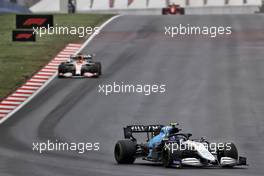 Nicholas Latifi (CDN) Williams Racing FW43B. 10.10.2021. Formula 1 World Championship, Rd 16, Turkish Grand Prix, Istanbul, Turkey, Race Day.