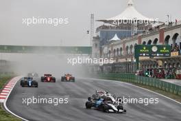 George Russell (GBR) Williams Racing FW43B. 10.10.2021. Formula 1 World Championship, Rd 16, Turkish Grand Prix, Istanbul, Turkey, Race Day.