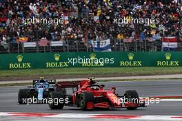 Carlos Sainz Jr (ESP) Ferrari SF-21. 10.10.2021. Formula 1 World Championship, Rd 16, Turkish Grand Prix, Istanbul, Turkey, Race Day.