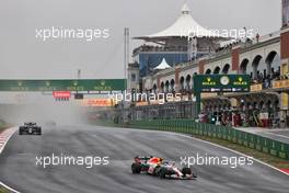 Sergio Perez (MEX) Red Bull Racing RB16B. 10.10.2021. Formula 1 World Championship, Rd 16, Turkish Grand Prix, Istanbul, Turkey, Race Day.