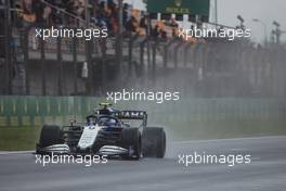Nicholas Latifi (CDN) Williams Racing FW43B. 09.10.2021. Formula 1 World Championship, Rd 16, Turkish Grand Prix, Istanbul, Turkey, Qualifying Day.