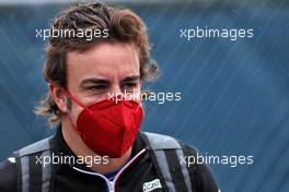 Fernando Alonso (ESP) Alpine F1 Team. 09.10.2021. Formula 1 World Championship, Rd 16, Turkish Grand Prix, Istanbul, Turkey, Qualifying Day.