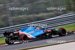 Esteban Ocon (FRA) Alpine F1 Team A521. 09.10.2021. Formula 1 World Championship, Rd 16, Turkish Grand Prix, Istanbul, Turkey, Qualifying Day.