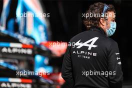 Fernando Alonso (ESP) Alpine F1 Team. 07.10.2021. Formula 1 World Championship, Rd 16, Turkish Grand Prix, Istanbul, Turkey, Preparation Day.