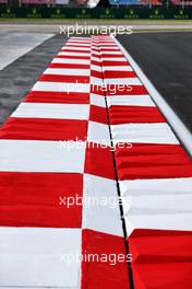 Circuit atmosphere - kerb detail. 07.10.2021. Formula 1 World Championship, Rd 16, Turkish Grand Prix, Istanbul, Turkey, Preparation Day.