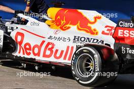 Red Bull Racing RB16B - Honda tribute livery. 07.10.2021. Formula 1 World Championship, Rd 16, Turkish Grand Prix, Istanbul, Turkey, Preparation Day.