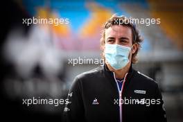 Fernando Alonso (ESP) Alpine F1 Team. 07.10.2021. Formula 1 World Championship, Rd 16, Turkish Grand Prix, Istanbul, Turkey, Preparation Day.