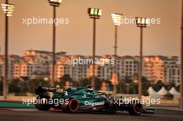 Lance Stroll (CDN) Aston Martin F1 Team AMR21. 10.12.2021. Formula 1 World Championship, Rd 22, Abu Dhabi Grand Prix, Yas Marina Circuit, Abu Dhabi, Practice Day.