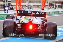 Fernando Alonso (ESP) Alpine F1 Team A521 leaves the pits. 10.12.2021. Formula 1 World Championship, Rd 22, Abu Dhabi Grand Prix, Yas Marina Circuit, Abu Dhabi, Practice Day.