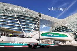 Lewis Hamilton (GBR) Mercedes AMG F1 W12. 10.12.2021. Formula 1 World Championship, Rd 22, Abu Dhabi Grand Prix, Yas Marina Circuit, Abu Dhabi, Practice Day.