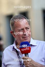 Martin Brundle (GBR) Sky Sports Commentator. 12.12.2021. Formula 1 World Championship, Rd 22, Abu Dhabi Grand Prix, Yas Marina Circuit, Abu Dhabi, Race Day.