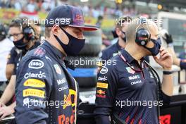 Max Verstappen (NLD) Red Bull Racing RB16B. 12.12.2021. Formula 1 World Championship, Rd 22, Abu Dhabi Grand Prix, Yas Marina Circuit, Abu Dhabi, Race Day.