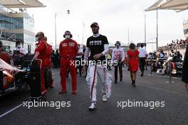 Antonio Giovinazzi (ITA) Alfa Romeo Racing C41. 12.12.2021. Formula 1 World Championship, Rd 22, Abu Dhabi Grand Prix, Yas Marina Circuit, Abu Dhabi, Race Day.