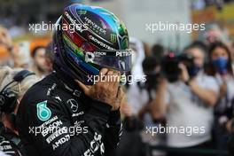Lewis Hamilton (GBR) Mercedes AMG F1 W12. 12.12.2021. Formula 1 World Championship, Rd 22, Abu Dhabi Grand Prix, Yas Marina Circuit, Abu Dhabi, Race Day.