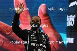 2nd place Lewis Hamilton (GBR) Mercedes AMG F1 W12. 12.12.2021. Formula 1 World Championship, Rd 22, Abu Dhabi Grand Prix, Yas Marina Circuit, Abu Dhabi, Race Day.