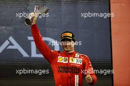 3rd place Carlos Sainz Jr (ESP) Ferrari SF-21. 12.12.2021. Formula 1 World Championship, Rd 22, Abu Dhabi Grand Prix, Yas Marina Circuit, Abu Dhabi, Race Day.
