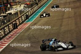 Nicholas Latifi (CDN) Williams Racing FW43B. 12.12.2021. Formula 1 World Championship, Rd 22, Abu Dhabi Grand Prix, Yas Marina Circuit, Abu Dhabi, Race Day.