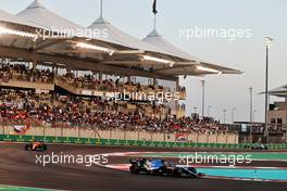Esteban Ocon (FRA) Alpine F1 Team A521. 12.12.2021. Formula 1 World Championship, Rd 22, Abu Dhabi Grand Prix, Yas Marina Circuit, Abu Dhabi, Race Day.