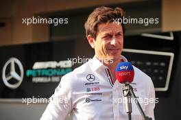Toto Wolff (GER) Mercedes AMG F1 Shareholder and Executive Director. 11.12.2021. Formula 1 World Championship, Rd 22, Abu Dhabi Grand Prix, Yas Marina Circuit, Abu Dhabi, Qualifying Day.
