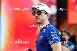 Nicholas Latifi (CDN) Williams Racing on the drivers parade. 12.12.2021. Formula 1 World Championship, Rd 22, Abu Dhabi Grand Prix, Yas Marina Circuit, Abu Dhabi, Race Day.