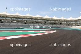 The new turn 5 circuit changes. 08.12.2021. Formula 1 World Championship, Rd 22, Abu Dhabi Grand Prix, Yas Marina Circuit, Abu Dhabi, Preparation Day.