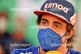 Fernando Alonso (ESP) Alpine F1 Team. 09.12.2021. Formula 1 World Championship, Rd 22, Abu Dhabi Grand Prix, Yas Marina Circuit, Abu Dhabi, Preparation Day.