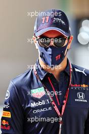 Sergio Perez (MEX) Red Bull Racing. 09.12.2021. Formula 1 World Championship, Rd 22, Abu Dhabi Grand Prix, Yas Marina Circuit, Abu Dhabi, Preparation Day.