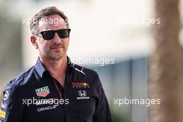 Christian Horner (GBR), Red Bull Racing Team Principal   09.12.2021. Formula 1 World Championship, Rd 22, Abu Dhabi Grand Prix, Yas Marina Circuit, Abu Dhabi, Preparation Day.