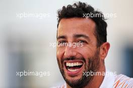 Daniel Ricciardo (AUS) McLaren. 09.12.2021. Formula 1 World Championship, Rd 22, Abu Dhabi Grand Prix, Yas Marina Circuit, Abu Dhabi, Preparation Day.
