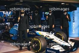 Williams Racing - Activation for The King's Man movie. 09.12.2021. Formula 1 World Championship, Rd 22, Abu Dhabi Grand Prix, Yas Marina Circuit, Abu Dhabi, Preparation Day.