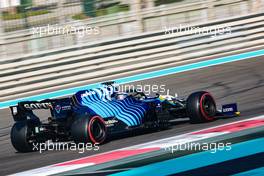 Logan Sargeant (USA), Williams Racing academy driver. 14.12.2021. Formula 1 Testing, Yas Marina Circuit, Abu Dhabi, Tuesday.