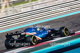 Oscar Piastri (AUS), Alpine F1 Team  14.12.2021. Formula 1 Testing, Yas Marina Circuit, Abu Dhabi, Tuesday.