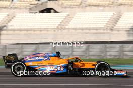 Lando Norris (GBR), McLaren F1 Team  15.12.2021. Formula 1 Testing, Yas Marina Circuit, Abu Dhabi, Wednesday.