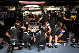 Alpine F1 Team 15.12.2021. Formula 1 Testing, Yas Marina Circuit, Abu Dhabi, Wednesday.