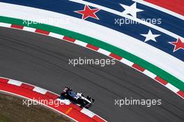 Nikita Mazepin (RUS) Haas F1 Team VF-21. 22.10.2021. Formula 1 World Championship, Rd 17, United States Grand Prix, Austin, Texas, USA, Practice Day.