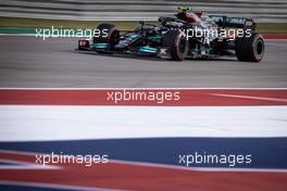 Valtteri Bottas (FIN) Mercedes AMG F1 W12. 22.10.2021. Formula 1 World Championship, Rd 17, United States Grand Prix, Austin, Texas, USA, Practice Day.