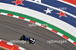 Nicholas Latifi (CDN) Williams Racing FW43B. 22.10.2021. Formula 1 World Championship, Rd 17, United States Grand Prix, Austin, Texas, USA, Practice Day.