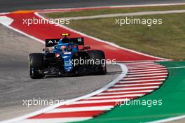Esteban Ocon (FRA) Alpine F1 Team A521. 22.10.2021. Formula 1 World Championship, Rd 17, United States Grand Prix, Austin, Texas, USA, Practice Day.