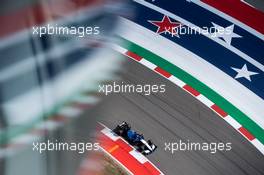 George Russell (GBR) Williams Racing FW43B. 22.10.2021. Formula 1 World Championship, Rd 17, United States Grand Prix, Austin, Texas, USA, Practice Day.