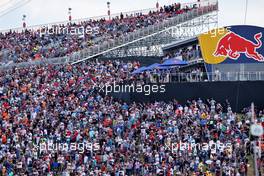 Circuit atmosphere - fans. 22.10.2021. Formula 1 World Championship, Rd 17, United States Grand Prix, Austin, Texas, USA, Practice Day.