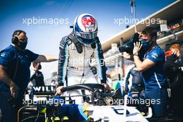 Nicholas Latifi (CDN) Williams Racing FW43B on the grid. 24.10.2021. Formula 1 World Championship, Rd 17, United States Grand Prix, Austin, Texas, USA, Race Day.