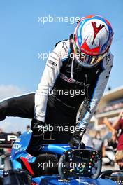 Esteban Ocon (FRA) Alpine F1 Team A521 on the grid. 24.10.2021. Formula 1 World Championship, Rd 17, United States Grand Prix, Austin, Texas, USA, Race Day.