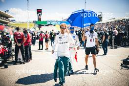 Sebastian Vettel (GER) Aston Martin F1 Team on the grid. 24.10.2021. Formula 1 World Championship, Rd 17, United States Grand Prix, Austin, Texas, USA, Race Day.