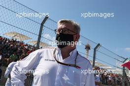Ross Brawn (GBR) Managing Director, Motor Sports. 24.10.2021. Formula 1 World Championship, Rd 17, United States Grand Prix, Austin, Texas, USA, Race Day.