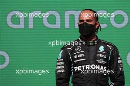 2nd place Lewis Hamilton (GBR) Mercedes AMG F1 W12. 24.10.2021. Formula 1 World Championship, Rd 17, United States Grand Prix, Austin, Texas, USA, Race Day.