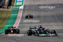 Lewis Hamilton (GBR) Mercedes AMG F1 W12. 24.10.2021. Formula 1 World Championship, Rd 17, United States Grand Prix, Austin, Texas, USA, Race Day.