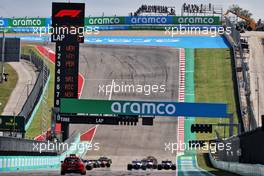 The start of the race. 24.10.2021. Formula 1 World Championship, Rd 17, United States Grand Prix, Austin, Texas, USA, Race Day.